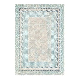Artistic Weavers Eurydice Aqua 9 ft. 3 in. x 12 ft. 6 in. Border Area Rug